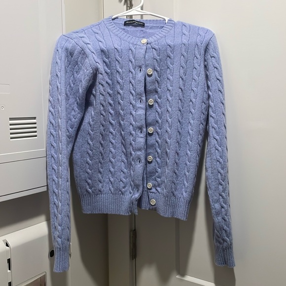 Brandy Melville Olson Wool Cable Knit Cardigan - Picture 2 of 5